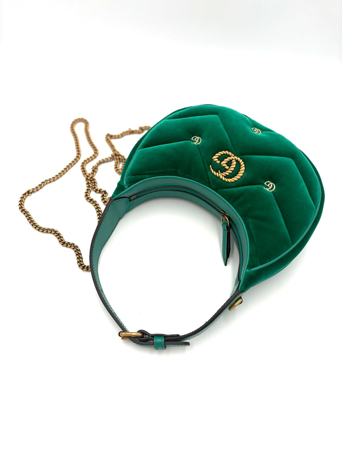 Borsa Gucci Moon Marmont Velluto