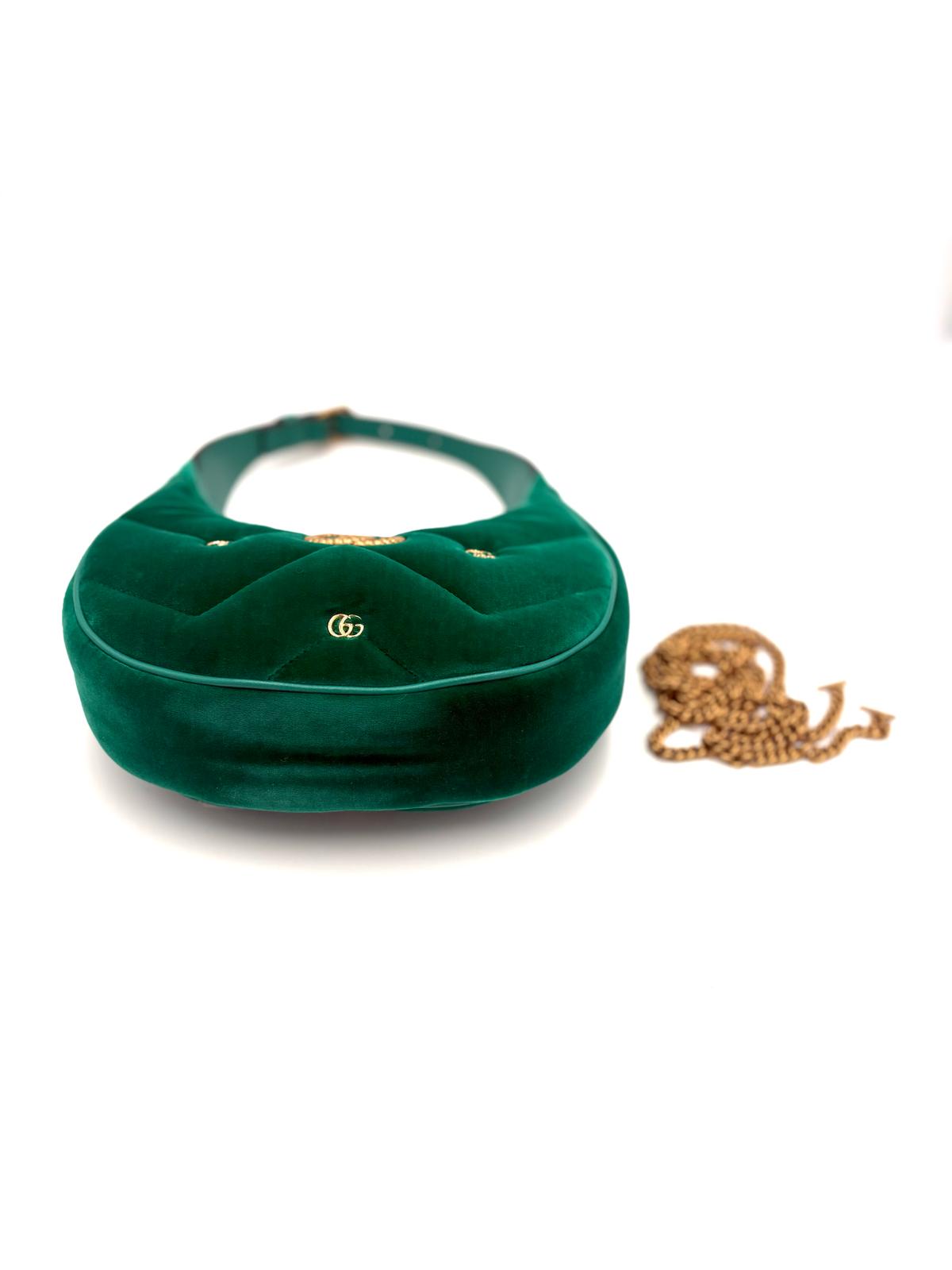 Borsa Gucci Moon Marmont Velluto