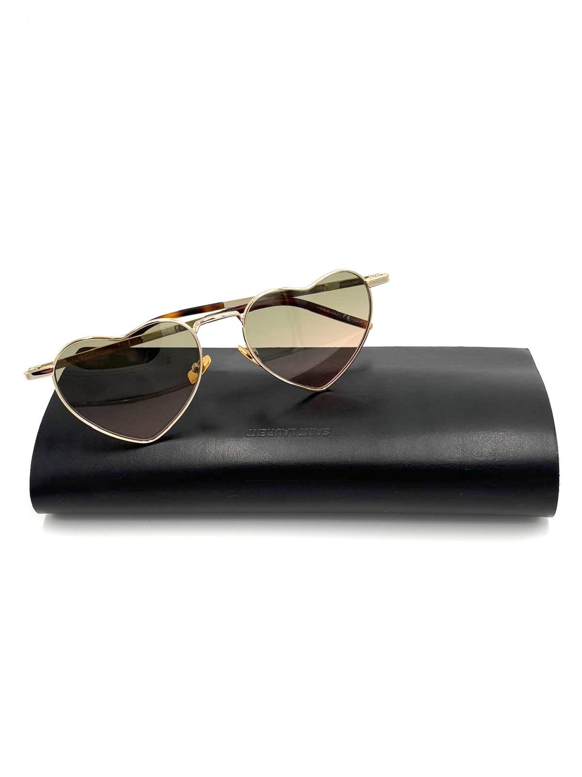 Occhiali da sole Saint Laurent a cuore