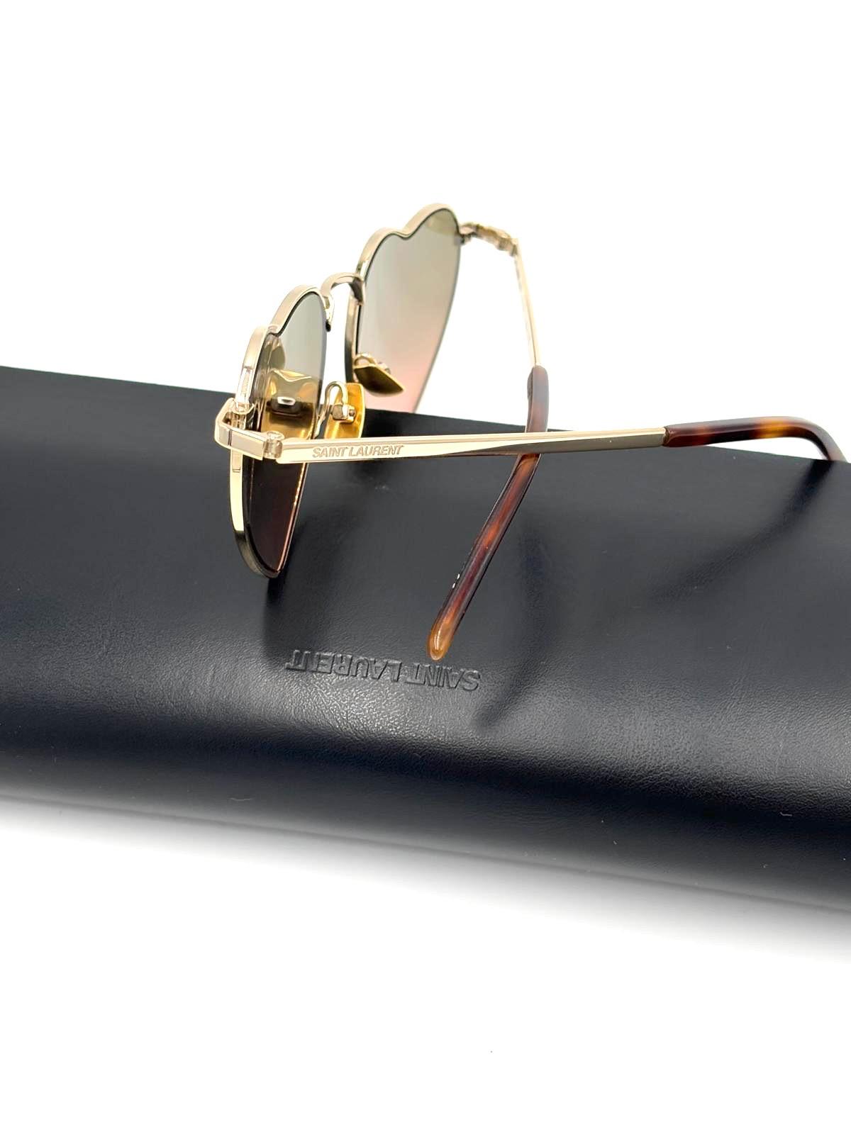 Occhiali da sole Saint Laurent a cuore
