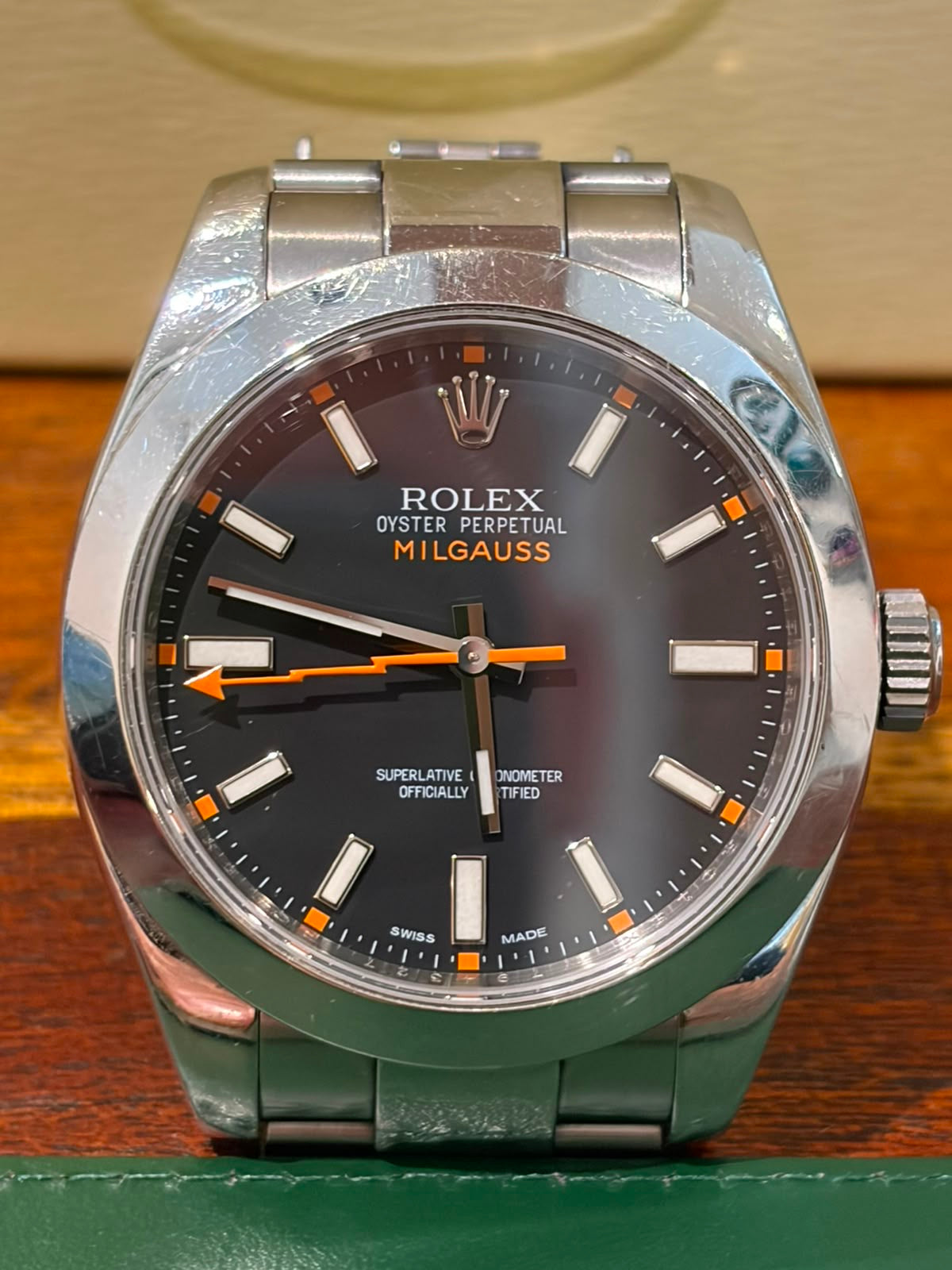 Rolex Milgauss 116400 Acciaio
