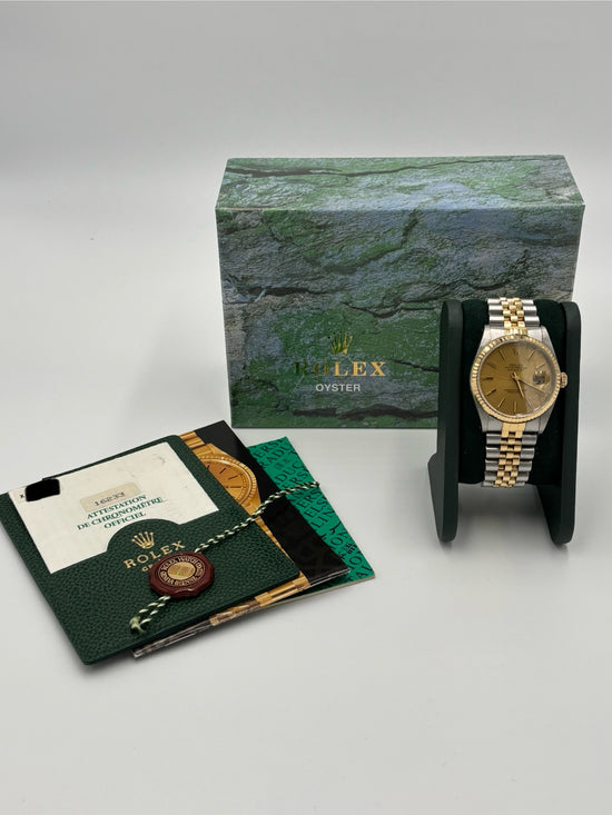Rolex DateJust 16233 Acciaio e Oro