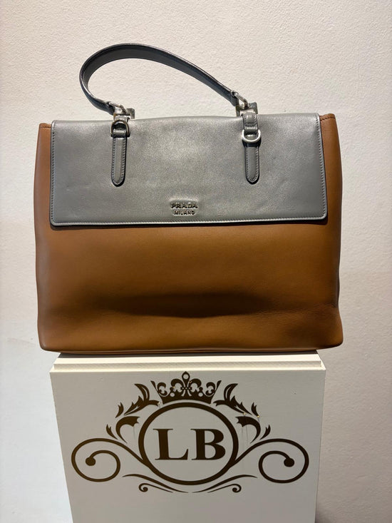 Borsa Prada City Calf Double Flap