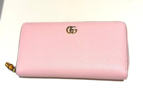 Portafoglio Gucci Zippy Pelle Bamboo