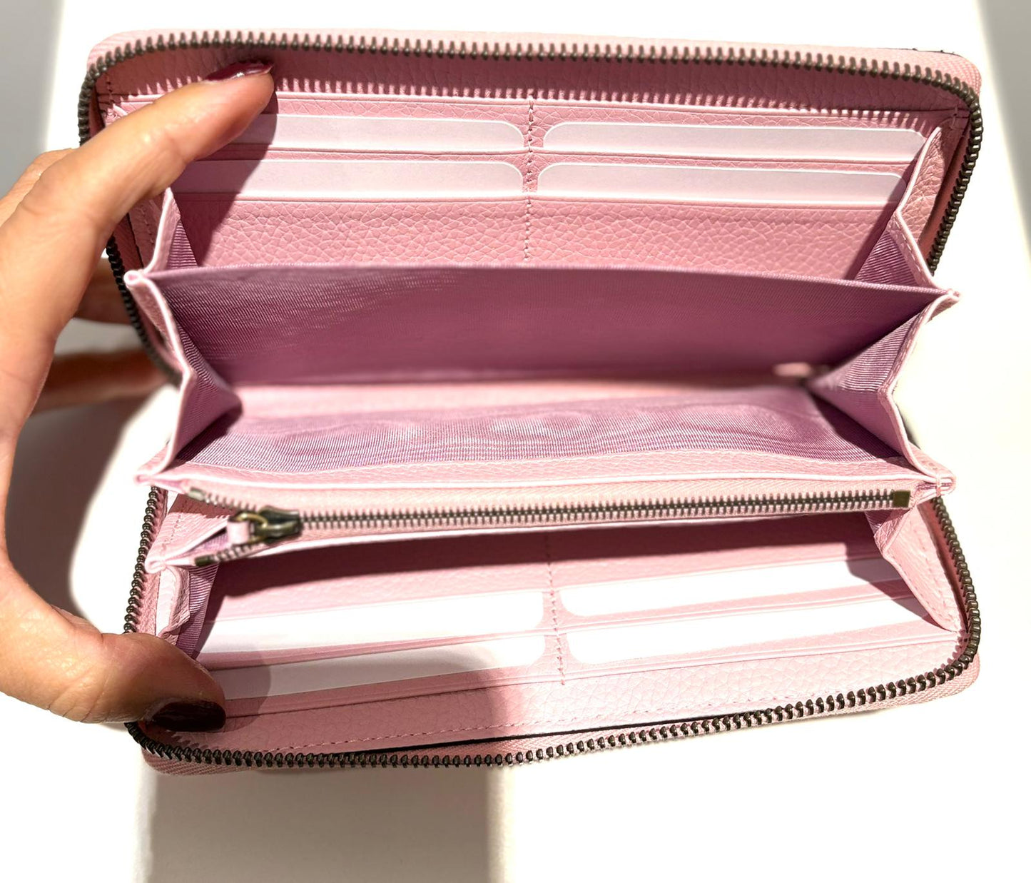 Portafoglio Gucci Zippy Pelle Bamboo