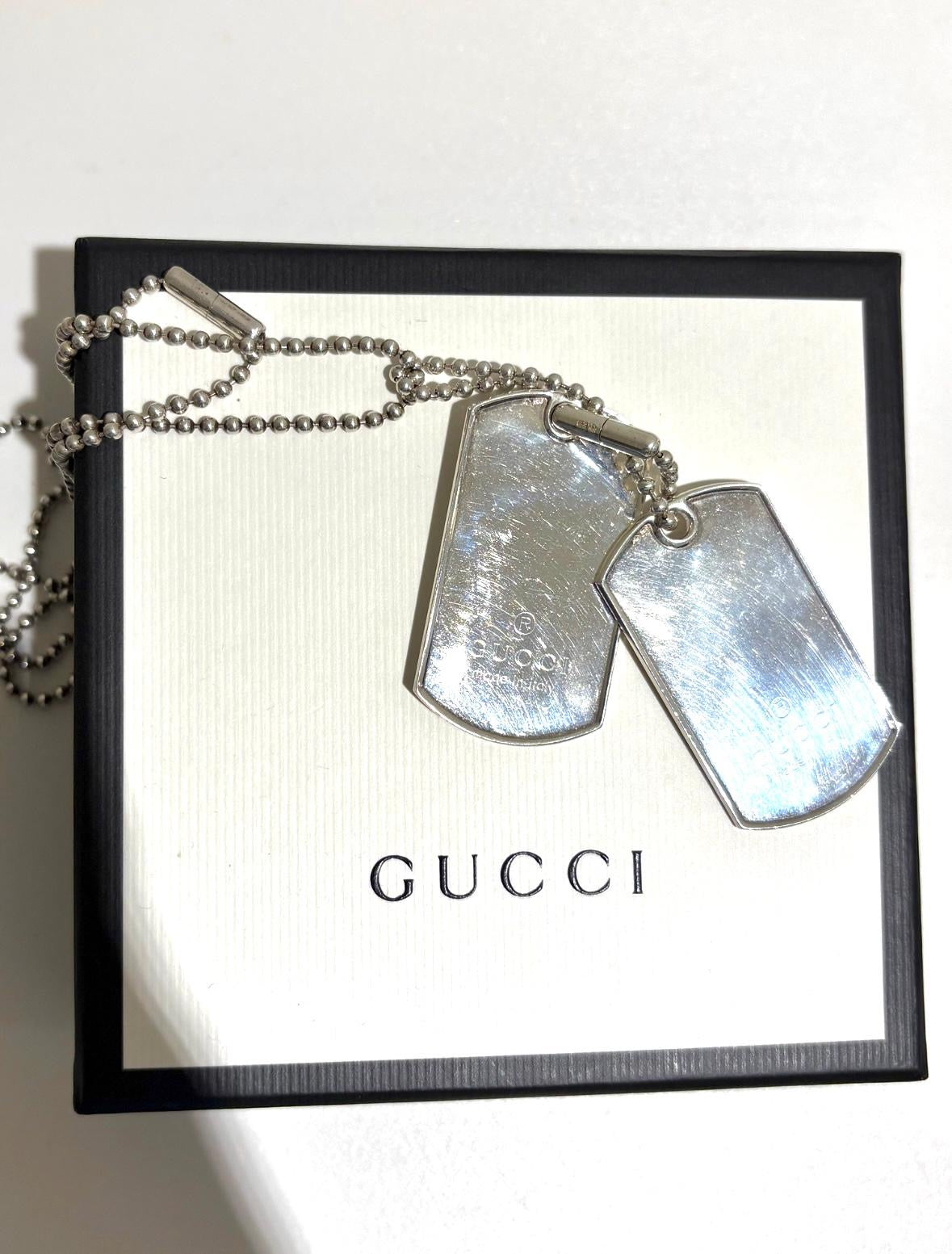 Collana Gucci Piastrine