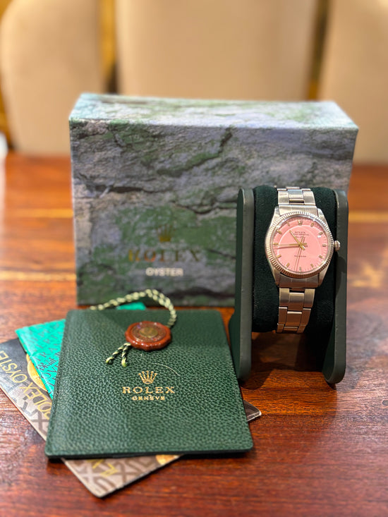 Rolex Air King 1005 Acciaio e oro bianco