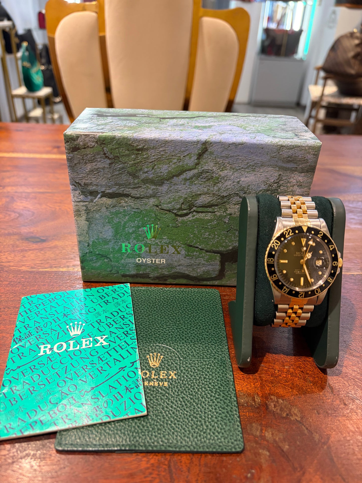 Rolex Gmt 16753 Acciaio e Oro