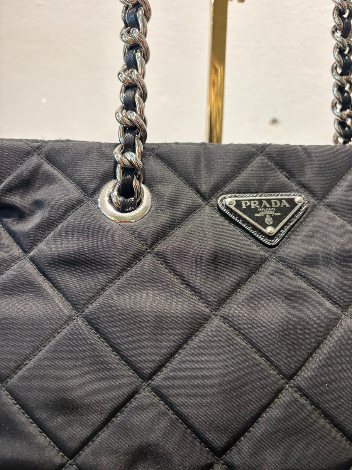 Borsa Prada Tote Tessuto