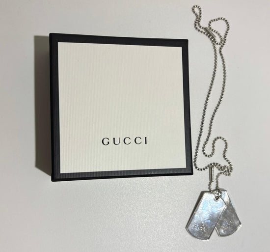 Collana Gucci Piastrine