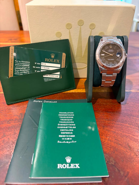 Rolex DateJust II 116334 Ghiera Oro