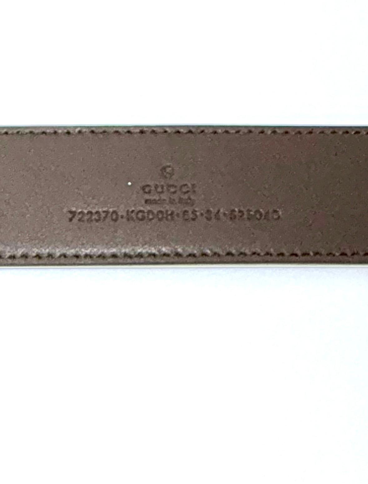 Cintura Gucci GG Supreme