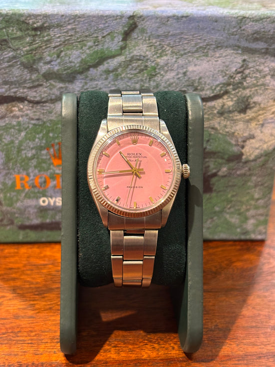 Rolex Air King 1005 Acciaio e oro bianco