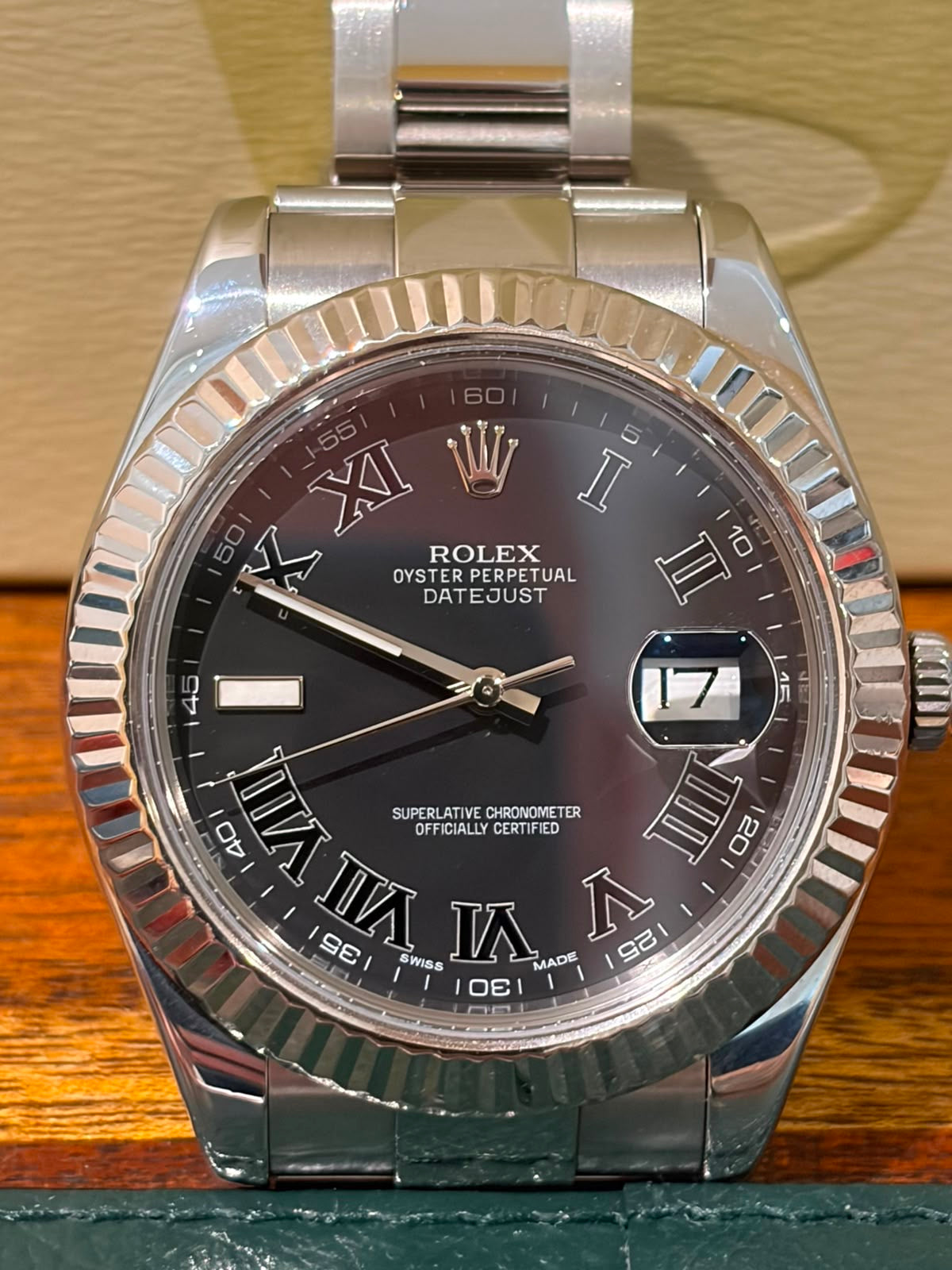 Rolex DateJust II 116334 Ghiera Oro
