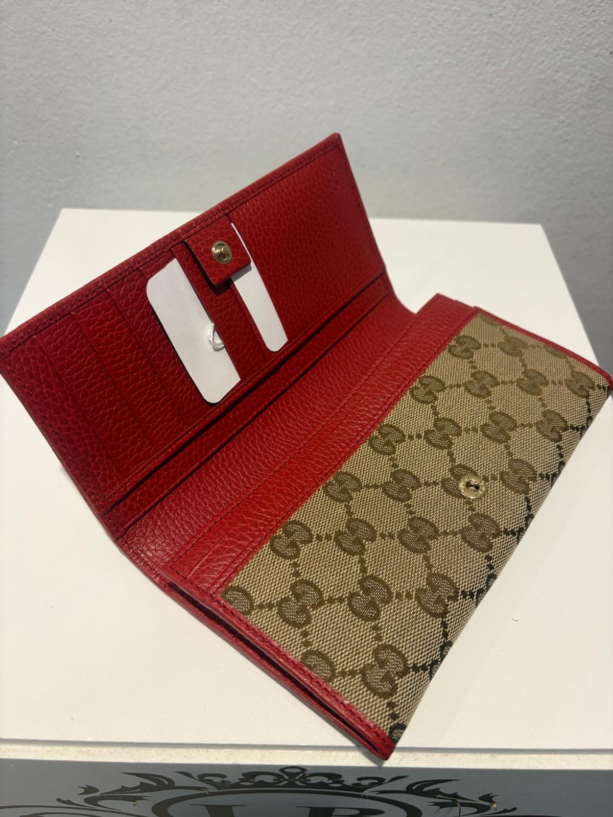 Portafoglio Gucci in Tela GG