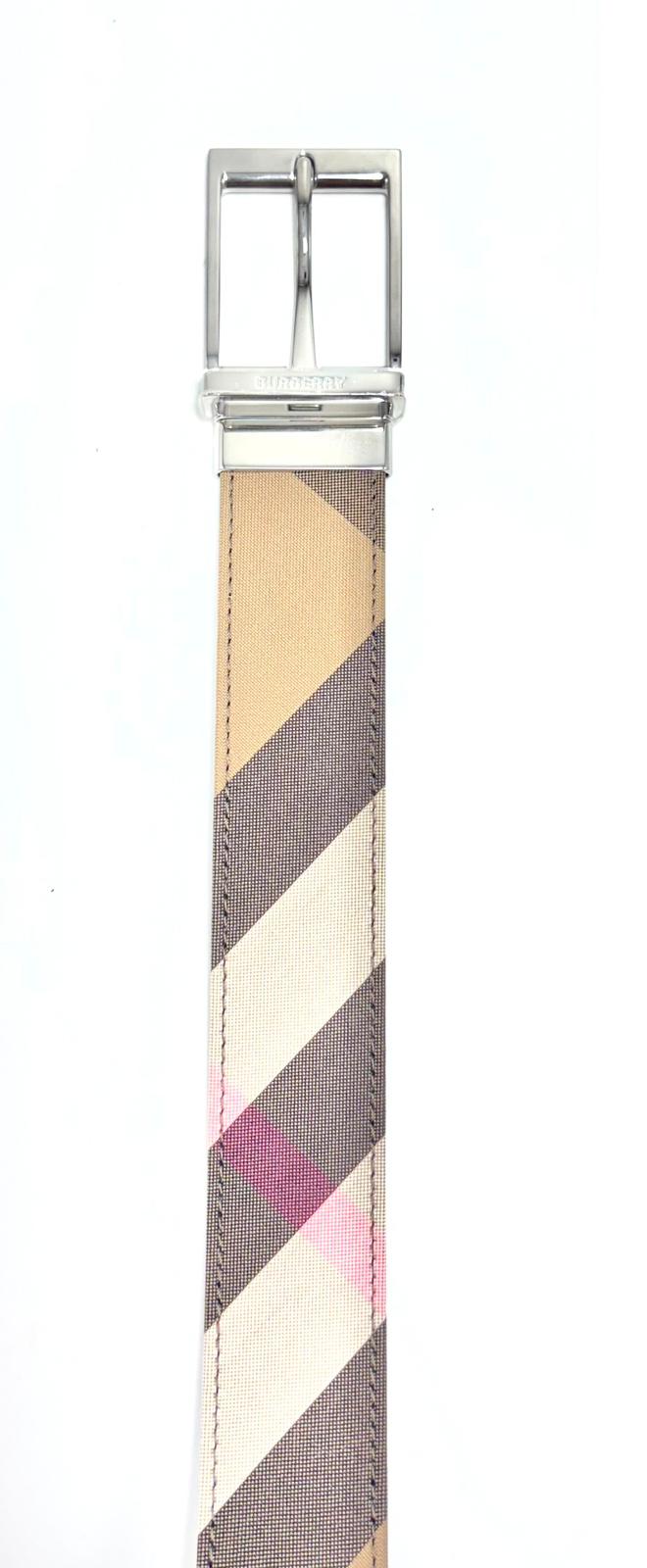 Cintura Burberry Ceck Reverse