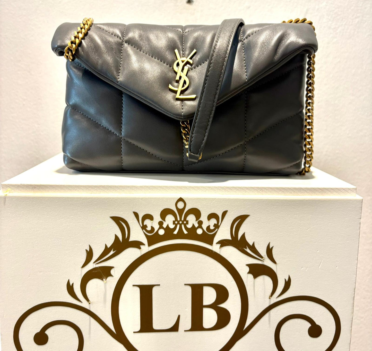 Borsa Saint Laurent LouLou Puffer