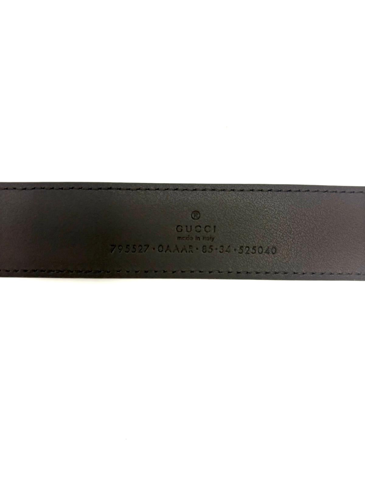 Cintura Gucci GG Marmont Wide