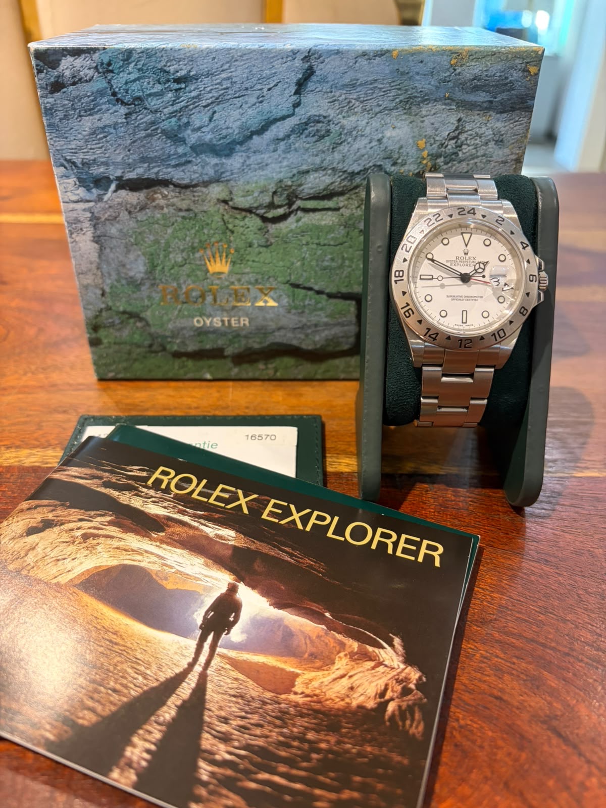 Rolex Explorer II 16570 Acciaio