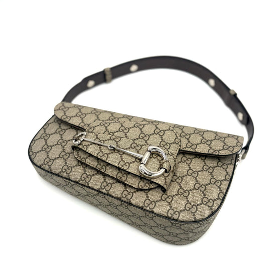Borsa Gucci Horsebit 1955 GG Supreme