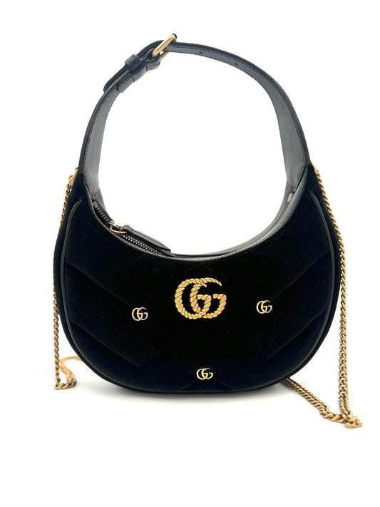 Borsa Gucci Moon Marmont Velluto