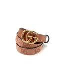 Cintura Gucci GG Rosa