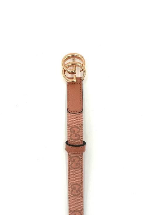 Cintura Gucci GG Rosa