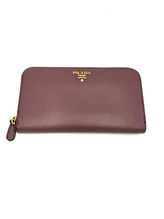 Portafoglio Prada Zippy