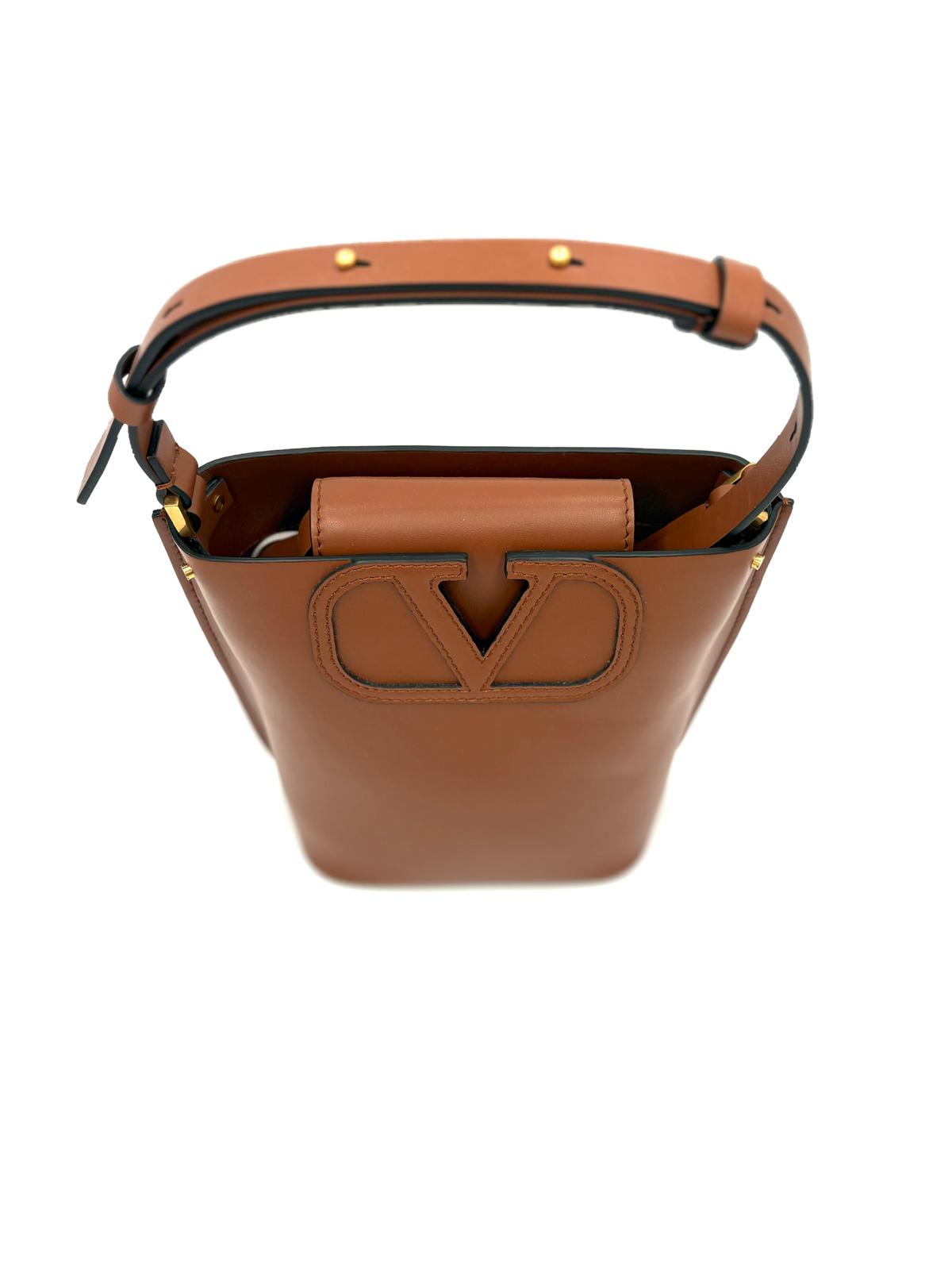 Borsa Valentino V Logo Bucket Bag
