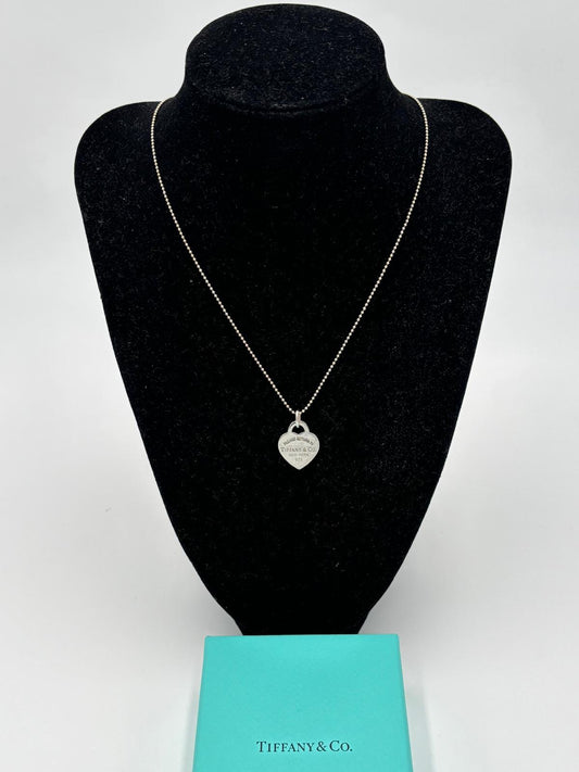Tiffany collana Heart Tag in argento
