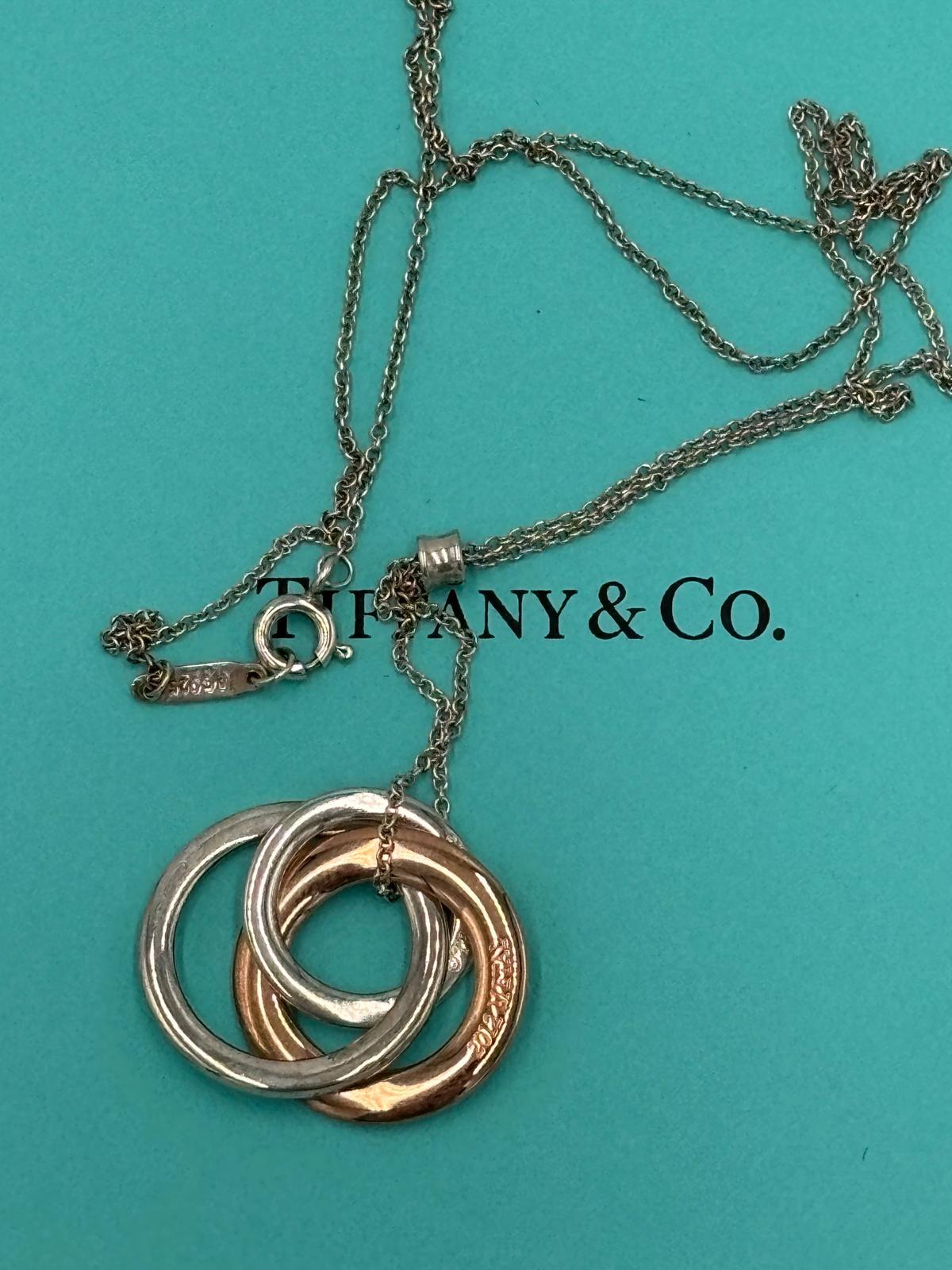 Tiffany & Co Collana a Cerchio in Argento