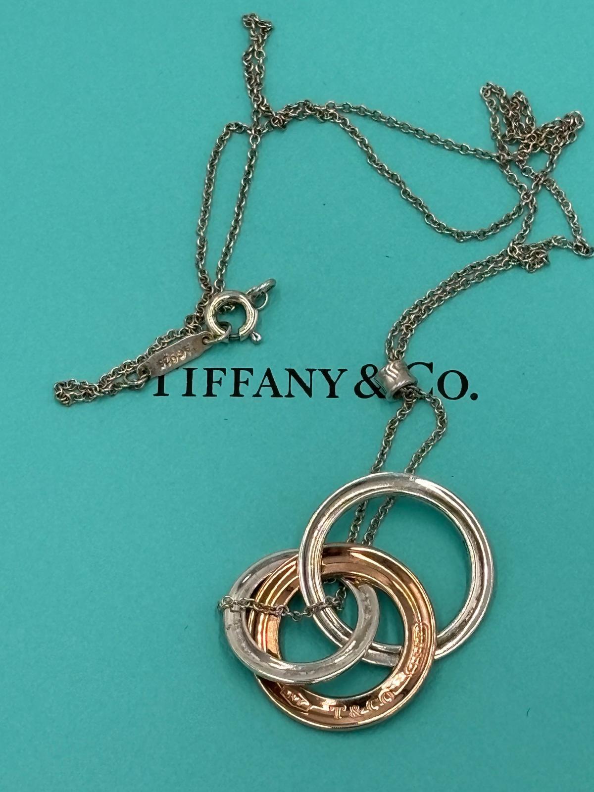 Tiffany & Co Collana a Cerchio in Argento