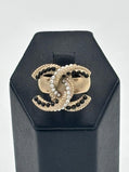 Anello Chanel CC Perline