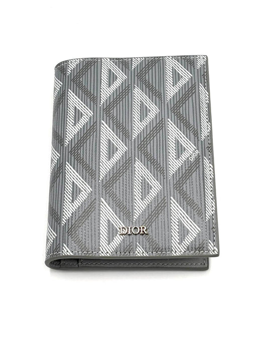 Portafoglio Dior Monogram Grigio