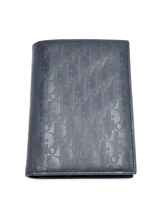 Portafoglio Dior Monogram Blu