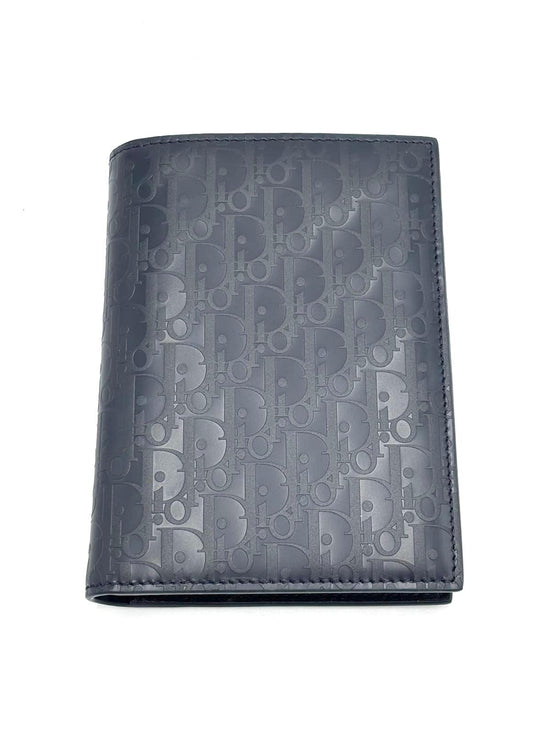 Portafoglio Dior Monogram Blu