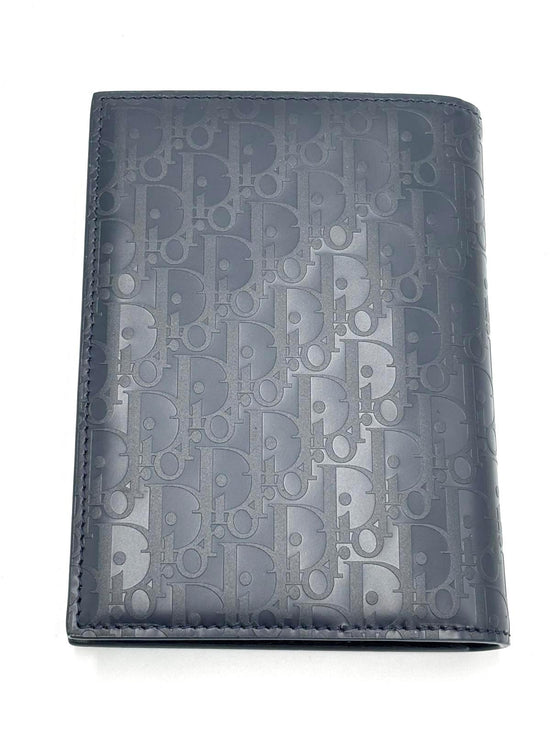 Portafoglio Dior Monogram Blu