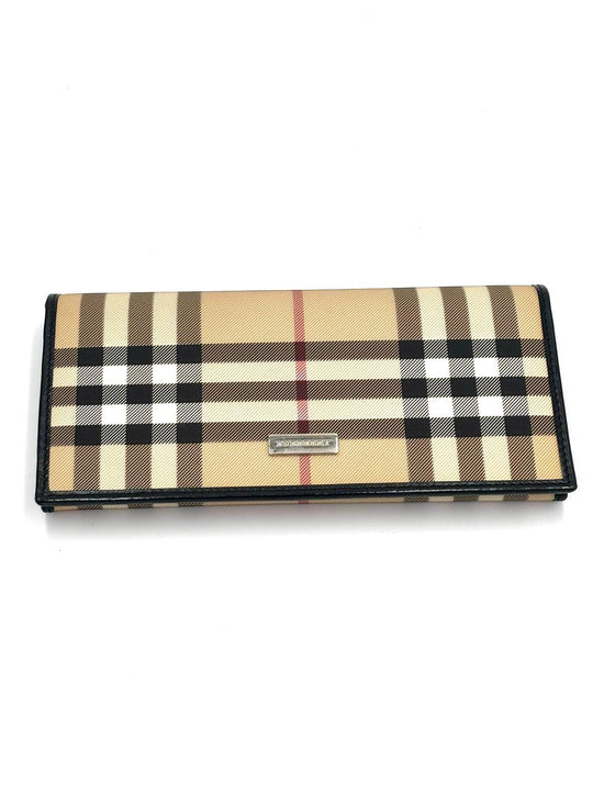 Portafoglio donna Burberry Ceck