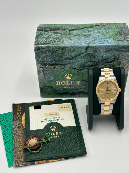 Rolex Date 15223 Acciaio e Oro