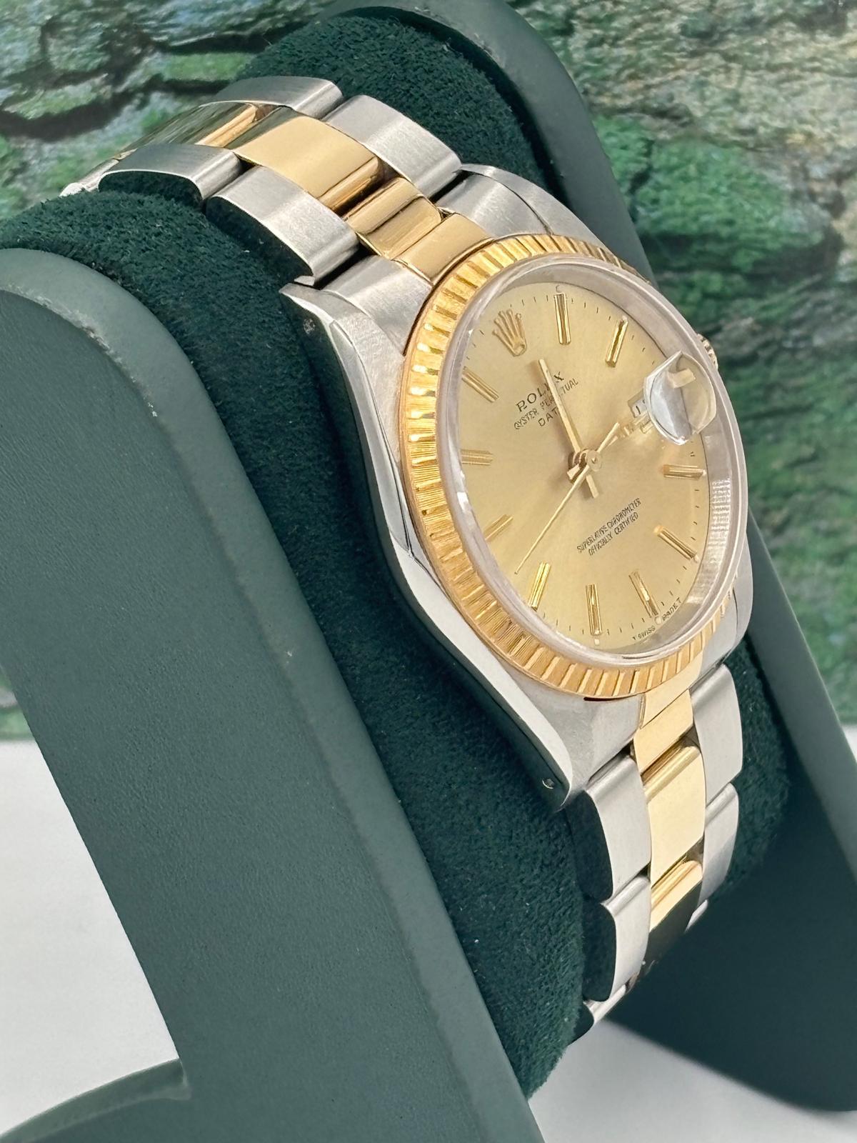 Rolex Date 15223 Acciaio e Oro