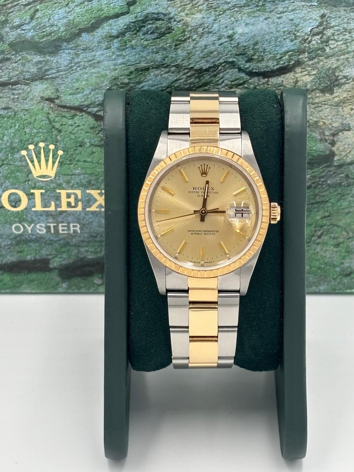Rolex Date 15223 Acciaio e Oro